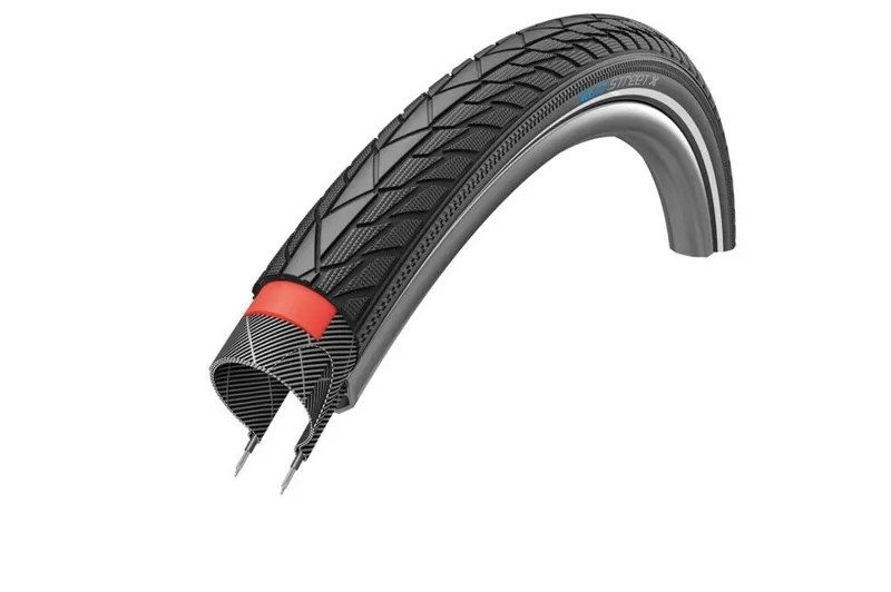 XLC Street X 700 x 45c Reflective Tyre Black